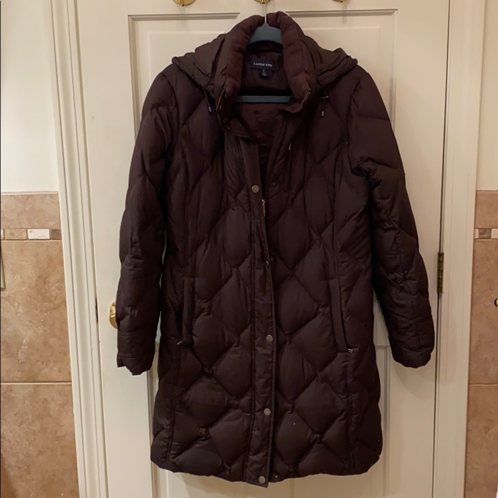LANDS’ END DOWN WINTER COAT